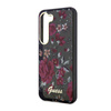 Guess Flower Collection - pouzdro pro Samsung Galaxy S23 (khaki)
