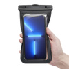 Spigen A601 Universal Waterproof Case - Étui pour smartphones jusqu'à 6,9" (Noir)