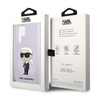 Karl Lagerfeld Silicone NFT Ikonik - Etui Samsung Galaxy S23 Ultra (fioletowy)