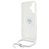 Karl Lagerfeld IML Choupette Head & Cord MagSafe - iPhone 16 Hülle (Transparent)