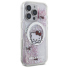 Hello Kitty Liquid Glitter Sweet Kitty Bows MagSafe - iPhone 16 Pro Max Tasche (weiß)