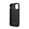 Mercedes Leder Urban Line - Tasche iPhone 12 / iPhone 12 Pro (schwarz)