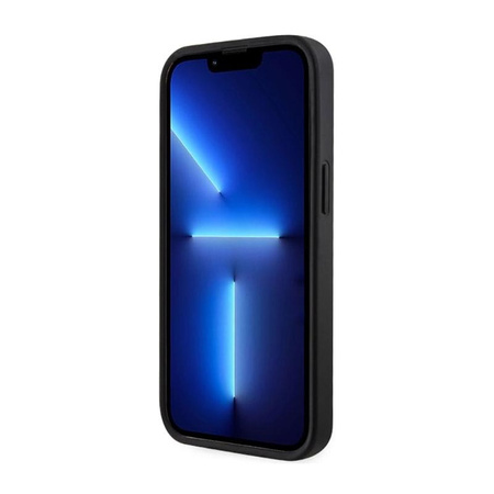 Guess GCube Stripes MagSafe - pouzdro pro iPhone 14 Plus (černé)