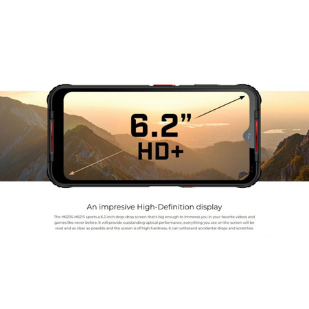 Energizer HardCase H620S - Smartfon pancerny rugged 4GB RAM 64GB 6,2" 4G LTE Dual Sim EU (Czarny)