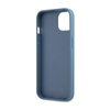 Guess 4G Bottom Stripe Metal Logo Collection - pouzdro pro iPhone 15 (modré)