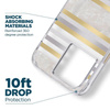 Case-Mate Pearl Stripes MagSafe - iPhone 14 Pro Hülle mit Perlmuttdekor (Pearl Stripes)