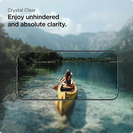 Spigen Alm Glas.TR 2-Pack - Verre trempé pour Nothing Phone 2a / 2a Plus (2 pcs.).) (Transparent)
