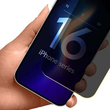 3mk Silky Matt Privacy - Matná fólie na ochranu soukromí pro iPhone 16 Pro