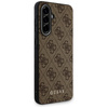 Guess 4G Metal Gold Logo - Case for Samsung Galaxy A36 5G (brown)