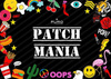 PURO Patch Mania - Etui Samsung Galaxy A3 (2017) w zestawie 5 naklejek (żółty)