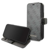 Guess Booktype 4G Charms Collection - iPhone 11 case with card pockets (black)