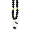Hello Kitty Pearls and Beads Kitty Charm - Phone Charm (Black)
