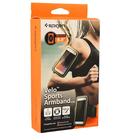 Spigen Velo Sports A700 - Pásek na ruku (černý)