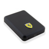 Ferrari Metall-Logo MagSafe - Induktions-Powerbank 5000 mAh 15W MagSafe (Schwarz)