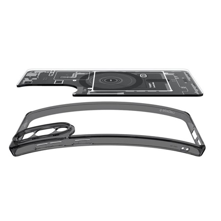 Spigen Ultra Hybrid Mag MagSafe – Pouzdro pro Samsung Galaxy S25 Edge (Zero One Black)