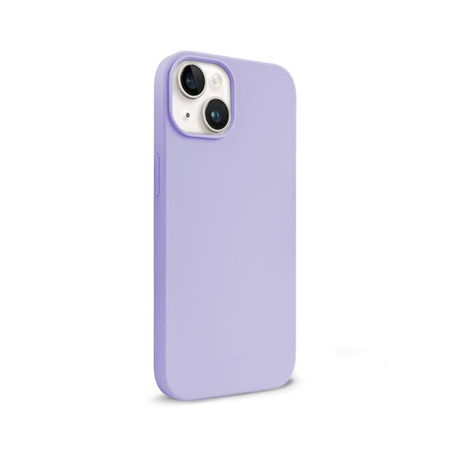 Crong Color Cover Liquid Silicone Case for iPhone 14 Max (Purple)