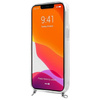 Guess 4G Croix à rayures argentées - Étui pour iPhone 13