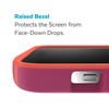 Speck CandyShell Pro + MagSafe - Etui iPhone 14 Pro z powłoką MICROBAN (Digital Pink / Energy Red)