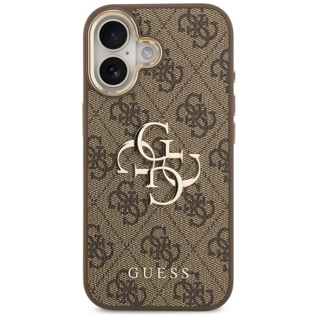 Guess 4G Big 4G Classic Logo - Case iPhone 17 (Braun / Gold)