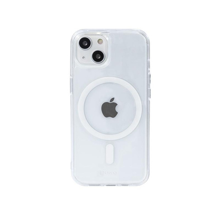 Crong Clear MAG Cover - iPhone 13 mini MagSafe Hülle (Transparent)