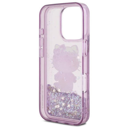 Hello Kitty Liquid Glitter 50TH Anniversary Party - Case for iPhone 16 Pro (purple)