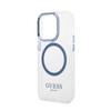 Guess Metal Outline MagSafe - Hülle für iPhone 14 Pro (Klar)