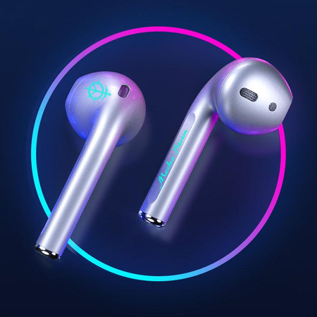 WEKOME V50 Vanguard Series - V5.3 TWS Wireless Bluetooth Headphones with Charging Case (Tarnish)