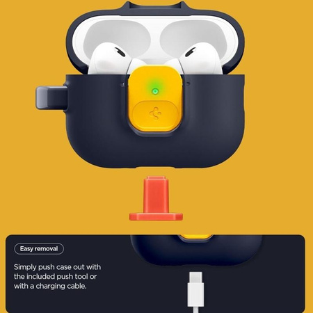 Spigen Nano Pop - Hülle für Apple AirPods Pro 3 (Blueberry Navy)