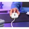 Trust GXT 928W Helox - Souris optique pour joueurs 6400 DPI & RGB (Blanc)