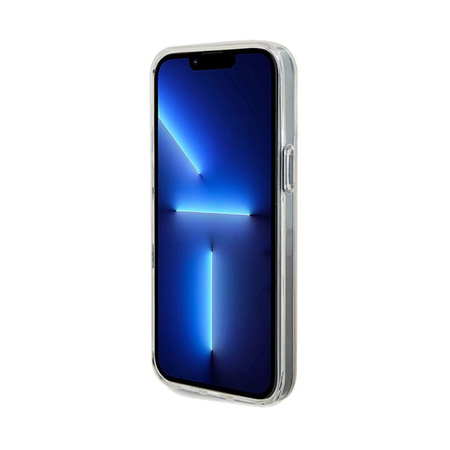Guess IML Faceted Mirror Disco Iridescent - Schutzhülle für iPhone 13 Pro Max (Iridescent)