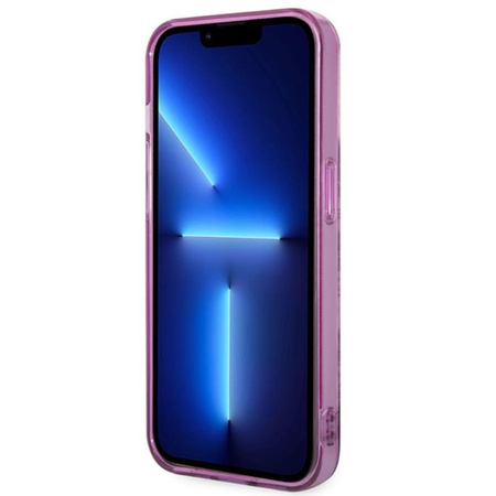 Guess Porcelain Collection - iPhone 14 Pro Max tok (fukszia)