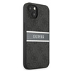 Guess 4G Printed Stripe - pouzdro pro iPhone 13 (šedé)