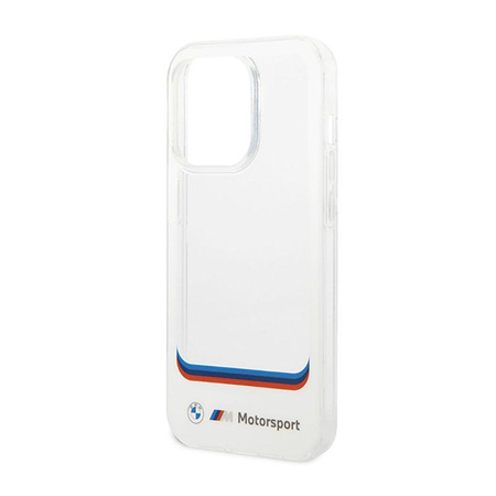 BMW Transparent Center - Coque pour iPhone 14 Pro Max (blanc)