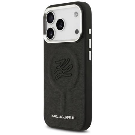 ETUI DO IPHONE 17 PRO MAX do MAGSAFE KARL LAGERFELD ORYGINALNE CZARNE MODNE