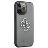 Pouzdro Guess Saffiano 4G Big Silver Logo - iPhone 13 Pro (šedé)