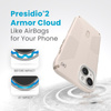 Speck Presidio2 Grip ClickLock & Magsafe - iPhone 15 Plus / iPhone 14 Plus Tasche (Bleached Bone / Heirloom Gold / Hazel Brown)