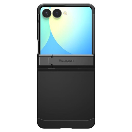 Spigen Tough Armor Pro Mag Mag MagSafe - tok Samsung Galaxy Z Flip 7 (fekete)
