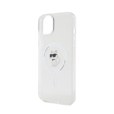 Karl Lagerfeld IML Choupette MagSafe - Case for iPhone 15 Plus (Transparent)
