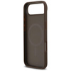 ETUI DO IPHONE AIR do MAGSAFE GUESS ORYGINALNE BRĄZOWE SKÓRZANE MODNE CASE