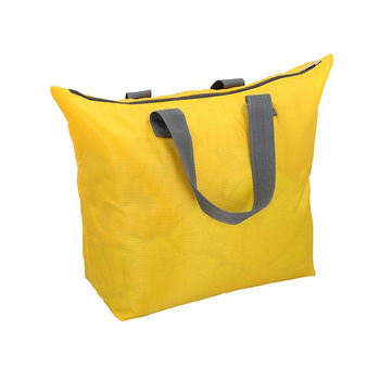 FOLDABLE SHOPPING TRAVEL BAG, Carry-on Luggage, Dunlop Yellow