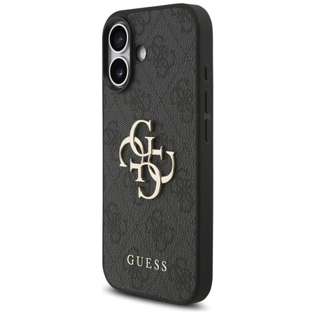 ETUI DO IPHONE 17 GUESS CZARNE ORYGINALNE ZE SMYCZĄ ELEGANCKIE MODNE CASE