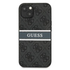 Guess 4G Printed Stripe - pouzdro pro iPhone 13 (šedé)
