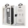 Karl Lagerfeld Saffiano tűs Ikonik - iPhone 11 tok (fekete)