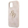 Guess 4G Big Metal Logo - Etui iPhone 13 mini (różowy)