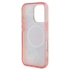 Guess IML Flower & Tonal Circle MagSafe - Case for iPhone 16 Pro Max (Pink)
