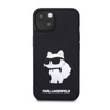 Karl Lagerfeld 3D Gummi NFT Choupette - iPhone 14 Tasche (Schwarz)