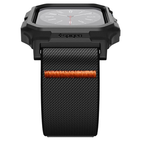 Spigen Lite Fit "Pro" - Hülle mit Armband für Apple Watch 10 42 mm (Mattschwarz)