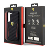 Ferrari Carbon Contrast Edges - Etui Samsung Galaxy S23+ (noir)
