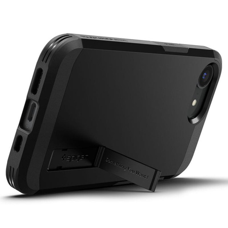 Spigen Tough Armor MagSafe - tok iPhone 16e készülékhez (fekete)