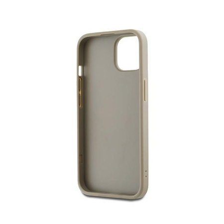 DKNY Handgelenkband Stock Logo - iPhone 15 Plus Tasche (beige)